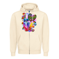 Sandshell Love pride Zipper Hoodie - FaDigitalArtStudio