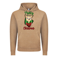 Vintage Coffee Merry Christmas Cat Vintage Hoodie - Bettercallsaul