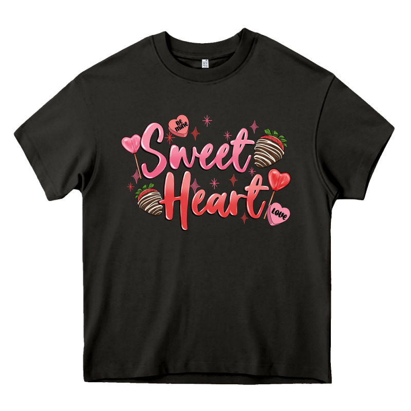 Sweet Heart Heavy Core Tee by MaliasSmallBusiness | Teevron