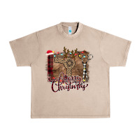 French Oak Merry Christmas Hairdresser Urban Heavy Tee - Bettercallsaul