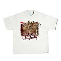 Pistachio Merry Christmas Hairdresser Urban Heavy Tee - Bettercallsaul