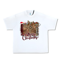 White Merry Christmas Hairdresser Urban Heavy Tee - Bettercallsaul