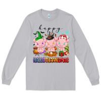 Moon Dust happy hallothanksmas pigs Long Sleeve Tee - texasbilliewilder