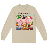 Mushroom happy hallothanksmas pigs Long Sleeve Tee - texasbilliewilder