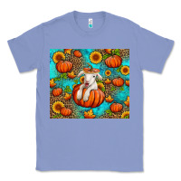 Colony Blue fall pumpkin lamb Classic Tee - Jasminsmagicworld