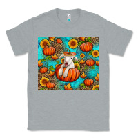 Heather Grey fall pumpkin lamb Classic Tee - Jasminsmagicworld
