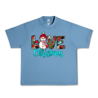 Pebble Blue love christmas snowman Urban Heavy Tee - JahusDesignShop