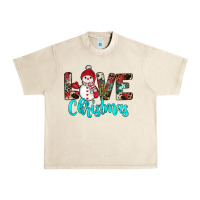 Sandshell love christmas snowman Urban Heavy Tee - JahusDesignShop