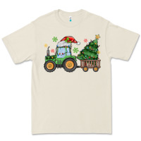 Bone christmas tractor Premium Tee - MaliasSmallBusiness