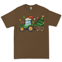 Cacao christmas tractor Premium Tee - MaliasSmallBusiness