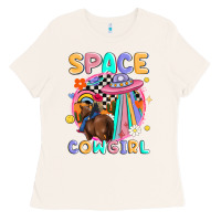 Bone space cowgirl Ladies Tee - MaliasSmallBusiness