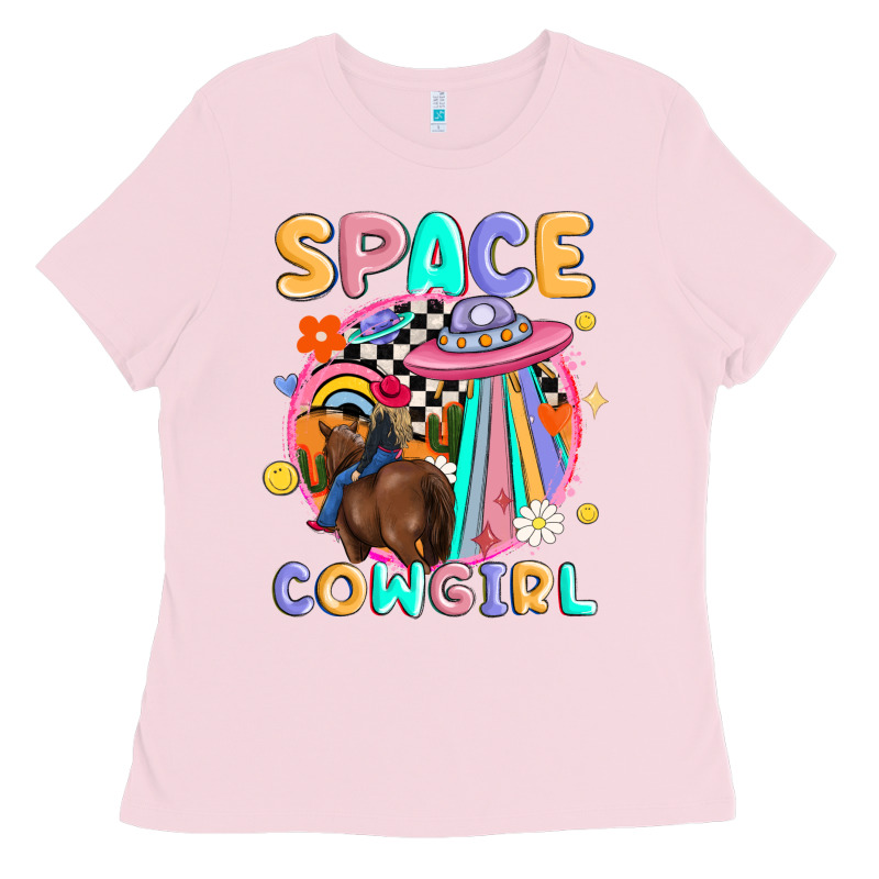 Space Cowgirl Ladies Tee by MaliasSmallBusiness | Teevron