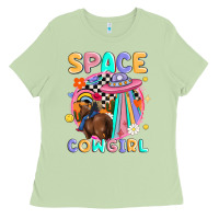 Matcha space cowgirl Ladies Tee - MaliasSmallBusiness