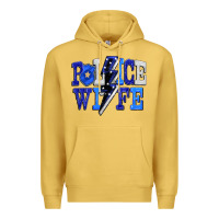 Antique Gold Police wife Premium Hoodie - FaDigitalArtStudio