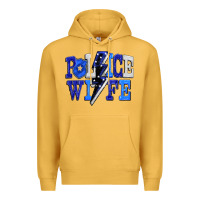 Mustard Police wife Premium Hoodie - FaDigitalArtStudio