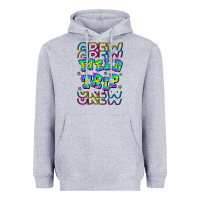 Heather Grey Crew Field Trip Heavyweight Hoodie - CowhideDigitalArt