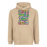Mushroom Crew Field Trip Heavyweight Hoodie - CowhideDigitalArt