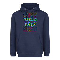 Navy Crew Field Trip Heavyweight Hoodie - CowhideDigitalArt