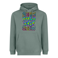 Sage Crew Field Trip Heavyweight Hoodie - CowhideDigitalArt