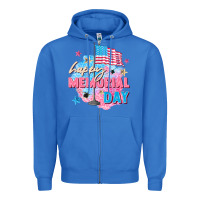 True Royal Happy Memorial Day Zipper Hoodie - FaDigitalArtStudio