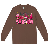 Chestnut Pink 'tis the season Christmas Long Sleeve Tee - texasbilliewilder