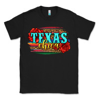 Black Texas Chica with roses Classic Tee - Jasminsmagicworld