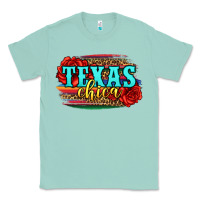Seafoam Texas Chica with roses Classic Tee - Jasminsmagicworld