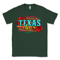 Sports Green Texas Chica with roses Classic Tee - Jasminsmagicworld