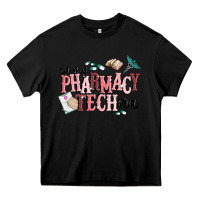 Black in my pharmacy tech era Heavy Core Tee - MaliasSmallBusiness