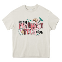 Cream in my pharmacy tech era Heavy Core Tee - MaliasSmallBusiness