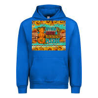 Cobalt Autumn leaves and pumpkin please Urban Hoodie - Artiststas