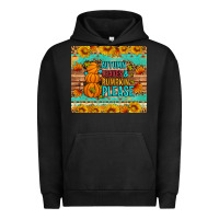 Pigment Black Autumn leaves and pumpkin please Urban Hoodie - Artiststas