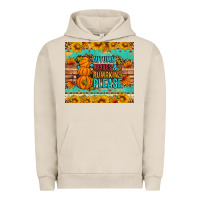 Pigment French Oak Autumn leaves and pumpkin please Urban Hoodie - Artiststas