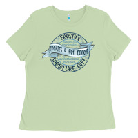 Matcha frostys snowflake cafe Ladies Tee - MaliasSmallBusiness