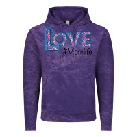 Cloud Purple Love Mom Life Vintage Hoodie - Bettercallsaul