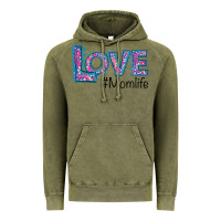 Vintage Olive Love Mom Life Vintage Hoodie - Bettercallsaul