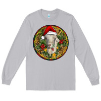 Moon Dust Christmas Goat Long Sleeve Tee - RanaPortraitStore