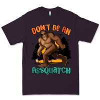 Plum dont be an assquatch Premium Tee - MaliasSmallBusiness