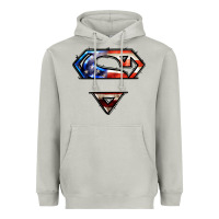 Moon Dust super american flag logo Heavyweight Hoodie - LillyAllenDesigns
