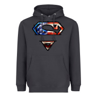 Smoke super american flag logo Heavyweight Hoodie - LillyAllenDesigns