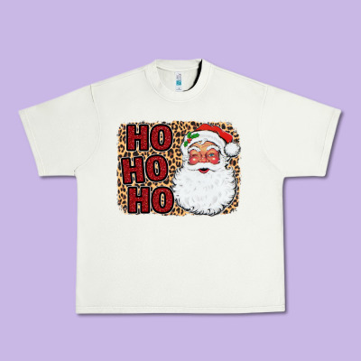 Ho Ho Ho Santa Urban Heavy Tee Designed By Bettercallsaul