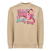 Mushroom chemo hair dont care Heavyweight Sweatshirt - CowGirlArtShop
