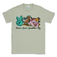Matcha Peace Love Landrace Pig Classic Tee - LillyAllenDesigns