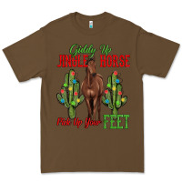 Cacao giddy up jingle horse pick up your feet Premium Tee - MaliasSmallBusiness