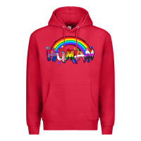 Cardinal Human pride Premium Hoodie - FaDigitalArtStudio