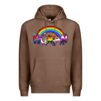 Chestnut Human pride Premium Hoodie - FaDigitalArtStudio