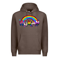 Coffee Human pride Premium Hoodie - FaDigitalArtStudio