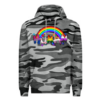 Slate Camo Human pride Premium Hoodie - FaDigitalArtStudio
