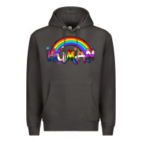Smoke Human pride Premium Hoodie - FaDigitalArtStudio