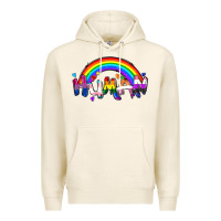 Tofu Human pride Premium Hoodie - FaDigitalArtStudio